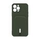 Чехол Colorfull Pocket Card с карманом для карт для iPhone 13 Pro Max Atrovirens 208-01867 фото