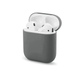 Силиконовый чехол для наушников AirPods 2 Grey 203-00021 фото 1