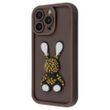 Чохол Pretty Things Case для iPhone 12 Pro Brown/Rabbit 777-01531 фото