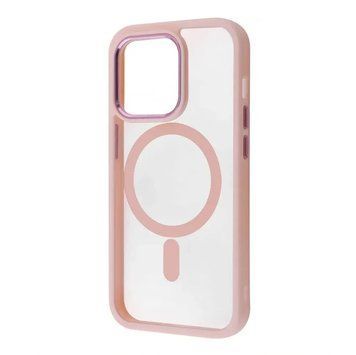 Чохол Space Magnetic Color з Magsafe для iPhone 13 Pro Max Рожевий 214-00716 фото