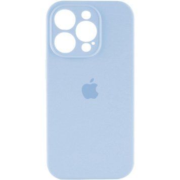 Силіконовий чохол з закритою камерою для iPhone 16 Pro Mist Blue 666-01245 фото