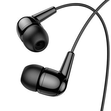 Навушники HOCO M97 Enjoy universal earphones with mic Black 656-03935 фото