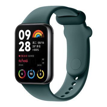 Ремінець для Xiaomi Mi Band 8 Pro/Mi Band 9 Pro/Redmi Watch 4 Silicone Meditation Green 212-02582 фото