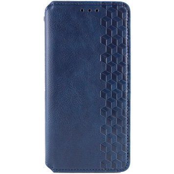 Кожаный чехол-книжка GETMAN Cubic (PU) для Xiaomi Redmi 15C (EU) Синій 656-08701 фото