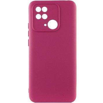 Чехол Silicone Cover Lakshmi Full Camera для Xiaomi Poco C40 Marsala 777-07158 фото