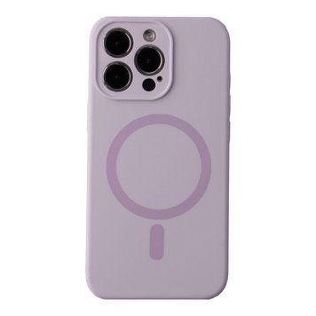 Чохол Glow Silicone Case Full Camera with Magsafe для iPhone 13 Pro Max Light purple 214-04018 фото