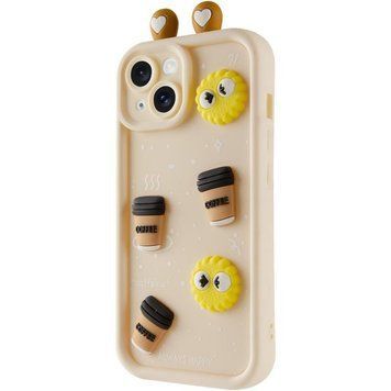 Чохол TPU Toys Case with Ears для Apple iPhone 13 (6.1") Sand 208-05384 фото