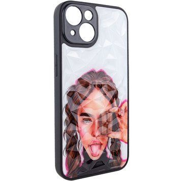 TPU+PC чохол Prisma Ladies для Samsung Galaxy M33 5G Chocolate 777-07317 фото