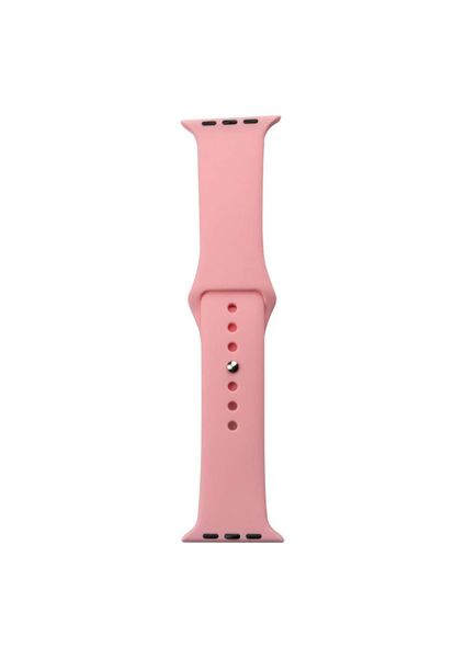 Силіконовий ремінець для Apple Watch 38/40/41 мм Light Pink 212-00617 фото