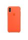 Силиконовый чехол для iPhone Xs Max Orange 208-00175 фото