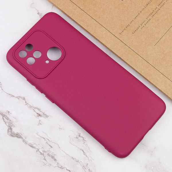 Чехол Silicone Cover Lakshmi Full Camera для Xiaomi Poco C40 Marsala 777-07158 фото