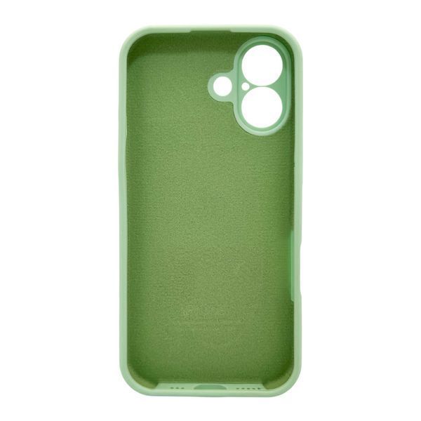 Силиконовый чехол с закрытой камерой для iPhone 17 Avokado Green 666-04220 фото