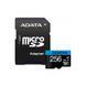 Карта пам'яті microSDXC (UHS-1) A-DATA Premier 256Gb Class 10 А1 (R-100Mb/s) (adapter SD) AUSDX256GUICL10A1-RA1 фото 1