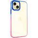 Чохол TPU+PC Fresh sip series для Apple iPhone 13 (6.1") Рожевий / Синій 777-06718 фото