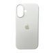Силіконовий чохол для iPhone 16 White 666-01193 фото