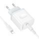 Мережевий зарядний пристрій з кабелем BOROFONE BA99A Breeze single port PD20W charger set(C to iP) White 6941991121364 фото 5