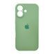 Силиконовый чехол с закрытой камерой для iPhone 17 Avokado Green 666-04220 фото