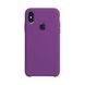 Силиконовый чехол для iPhone X/XS Grape 208-00125 фото