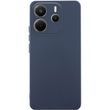 Чехол TPU GETMAN Liquid Silk Full Camera для Xiaomi Redmi Note 14 4G (Int. version) Синий / Midnight blue ILSO-00000077860-8 фото