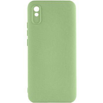 Чохол Silicone Cover Lakshmi Full Camera для Xiaomi Redmi 9A Siliconcase Зелений / Pistachio 777-07059 фото