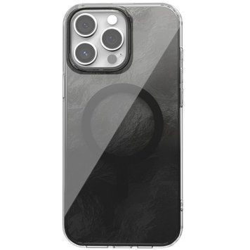 Чохол TPU Shiny Mountain (MagFit) для Apple iPhone 12 Pro / 12 (6.1") Black 555-02937 фото