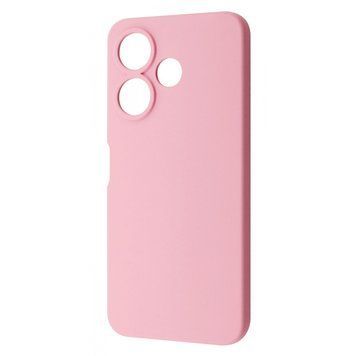 Чехол WAVE Full Silicone Cover для Xiaomi Redmi 13 4G/Poco M6 4G/Note 13R Pink sand 656-07432 фото
