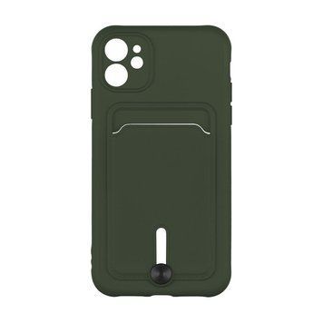 Чохол Colorfull Pocket Card з кишенею для iPhone 11 Atrovirens 208-01807 фото