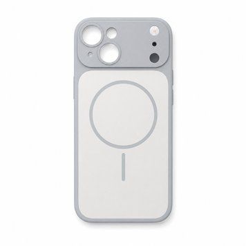 Чехол Silicone Creative Variation Case MAG COVER дизайн 17 Pro для Apple iPhone 13 Lavender Grey 666-05263 фото