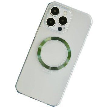 Чохол Octagon Matte Rhombus Side Case with MagSafe для iPhone 13 Green 214-01897 фото