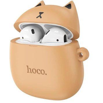 Бездротові навушники HOCO EW45 True wireless stereo headset Caramel Cat 656-03886 фото