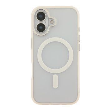 Чехол TPU+PC Goldencis Matte with MagSafe для iPhone 17 White 2020000496700 фото