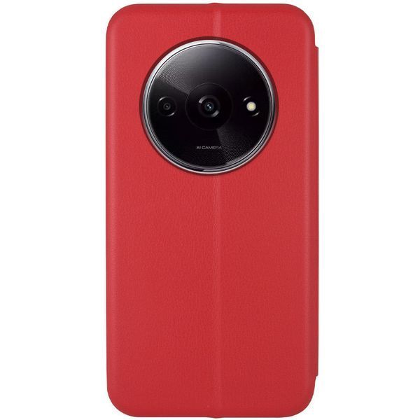 Шкіряний чохол-книжка Classy для Xiaomi Redmi A3 Red 777-05553 фото