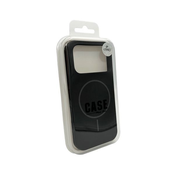 Чохол для смартфона Silicone Case Magnetic для Apple iPhone 17 Pro Black 666-04130 фото
