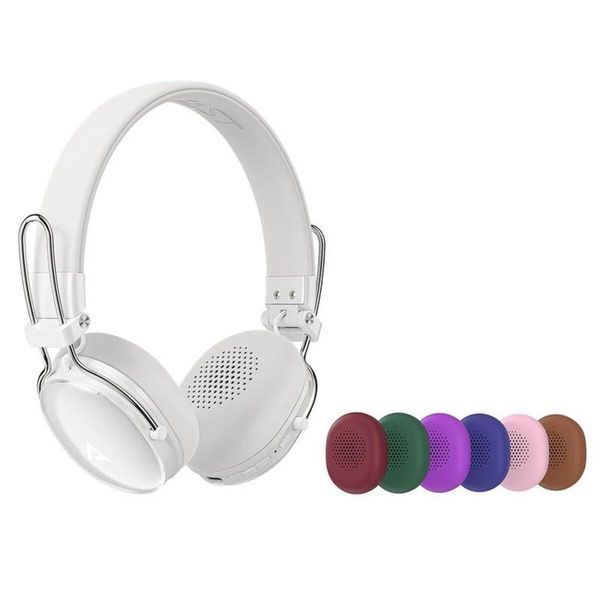 Бездротові накладні навушники ACEFAST H7 active noise reduction wireless headset Pearl white 656-03782 фото