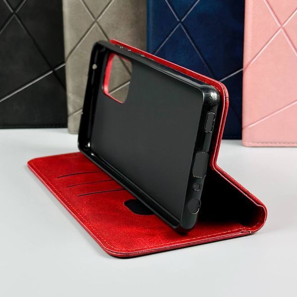 Чехол-книжка Business Leather для Samsung Galaxy M15 Pink 555-04095 фото