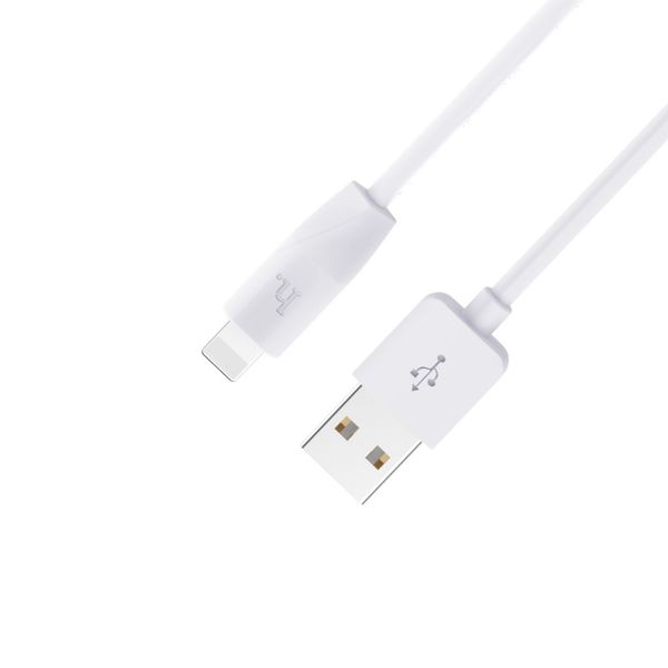 Кабель для зарядки и передачи данных Hoco X1 USB to Lightning Белый 1 м 209-00073 фото