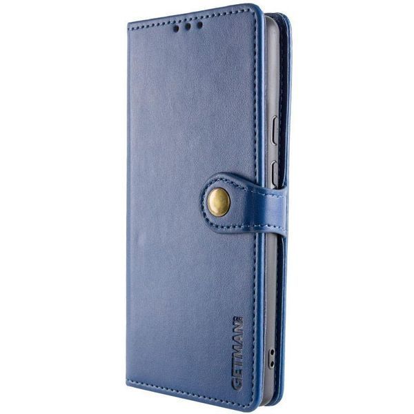 Шкіряний чохол-книжка GETMAN Gallant (PU) для Xiaomi Redmi 15C (EU) Синій 777-07847 фото