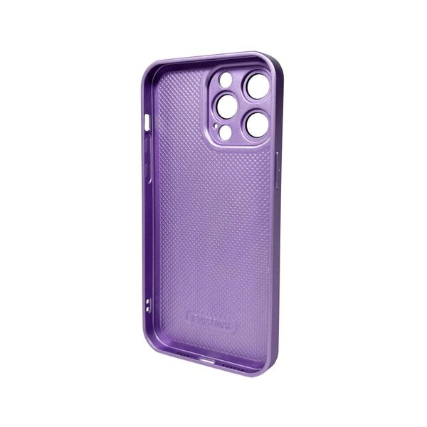 Чехол для смартфона AG Glass Matt Frame Color для iPhone 15 Pro Max Light Purple 666-00657 фото