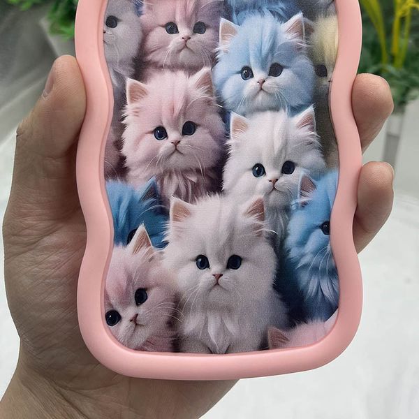 Чохол TPU Cloudy Pictures для Xiaomi Redmi 13C / Poco C65 Kittens 555-01253 фото