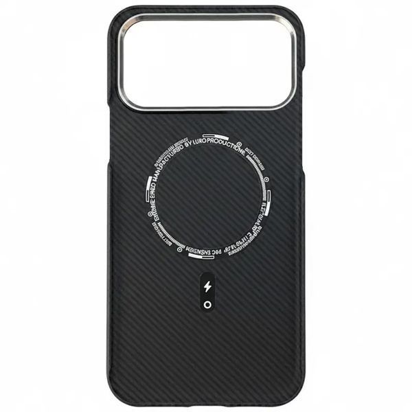 Чехол PC PITAKA with MagSafe для Apple iPhone 17 Pro (6.3") Black 656-08400 фото