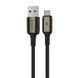 Кабель Proove Dense Metal USB to Micro USB 2.4A (1m) black 656-02562 фото