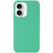 Силиконовый чехол Silk Full Protective для iPhone 16 (6.1") Spearmint 777-10187 фото