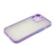 Силиконовый чехол с закрытой камерой Avenger Totu для iPhone 13 Pro Purple 208-00708 фото