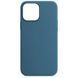 Силіконовий чохол Silk Full Protective для Apple iPhone 15 Plus (6.7") Blue Jay 777-10287 фото
