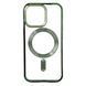 Чохол Metallic CD Magnetic для iPhone 15 Pro Max Green 666-02735 фото