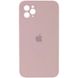 Силиконовый чехол с квадратными бортиками для iPhone 11 Pro Pink-Sand 208-00867 фото