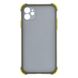 Силіконовий чохол TOTU Armor Dark with Frame для iPhone 11 Оливковий 208-00968 фото