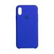 Силіконовий чохол для iPhone X/XS Shiny Blue 208-00126 фото