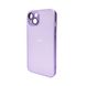 Чохол для смартфона AG Glass Matt Frame Color для iPhone 14 Light Purple 666-00607 фото