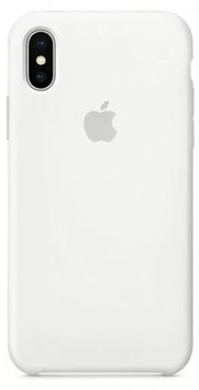 Силіконовий чохол для iPhone X/XS White 208-00099 фото